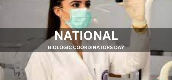 NATIONAL BIOLOGIC COORDINATORS DAY  [राष्ट्रीय जैविक समन्वयक दिवस]